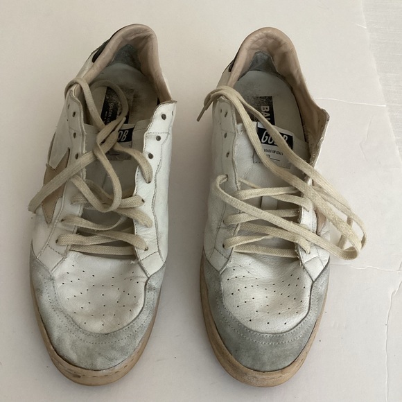 Golden Goose Ball Star Sneakers Men’s Size EU 45 Never Stop Dreaming Distressed - Picture 1 of 16